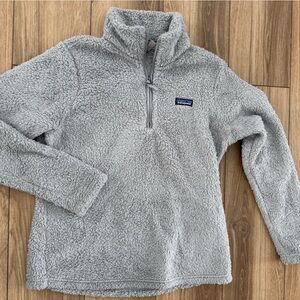 Patagonia Light Gray Fleece Jacket